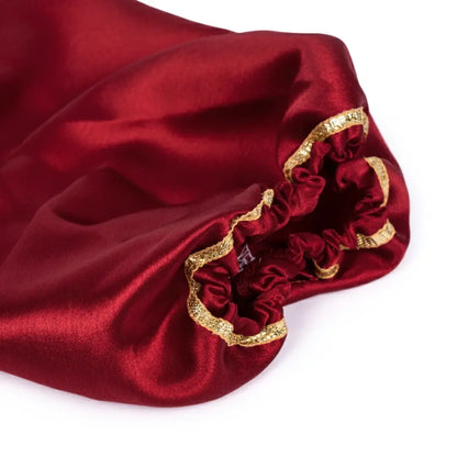 Elegant Satin Maroon Chooda Cover – Sada Saubhagywati Design | Chotteylal and Sons