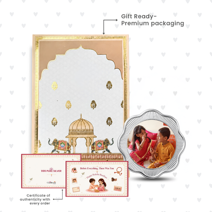 Happy Rakhi Sibling Bond 50g Silver Coin