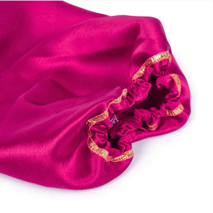 Elegant Satin Pink Chooda Cover – Sada Saubhagywati Design | Chotteylal and Sons