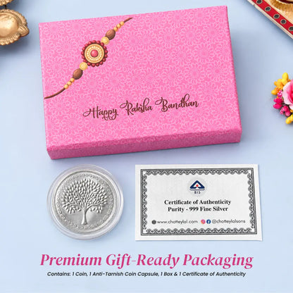 Festive 999 Pure Silver Coin Collection – Perfect Raksha Bandhan Gift