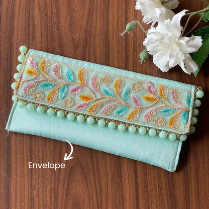 Premium Royal Green Shagun Tray Set