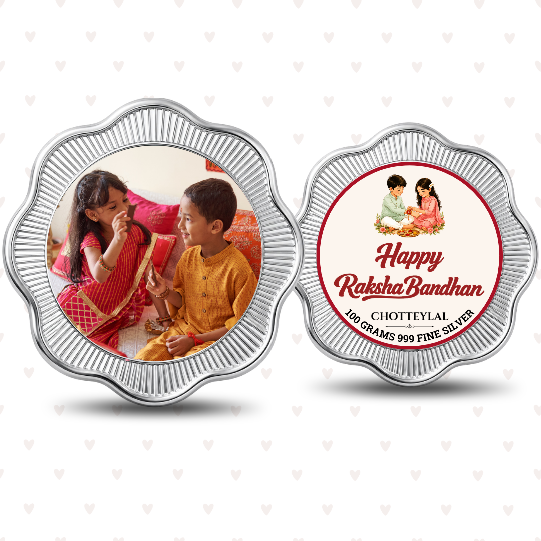 Happy Rakhi Sibling Bond 100g Silver Coin
