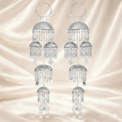 Peacock Motifs Layered Bridal Kalira