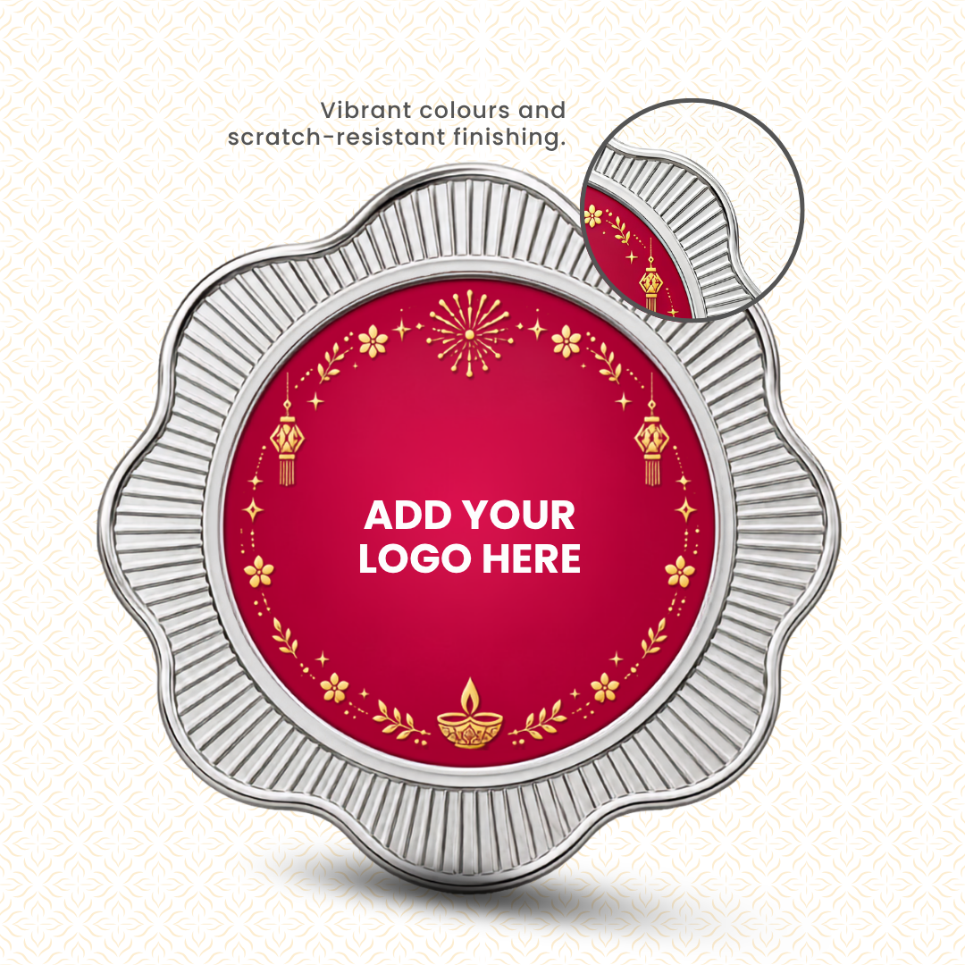Petals of Prosperity — 5g Silver Coin, Add Your Company Logo