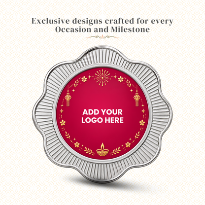 Petals of Prosperity — 5g Silver Coin, Add Your Company Logo