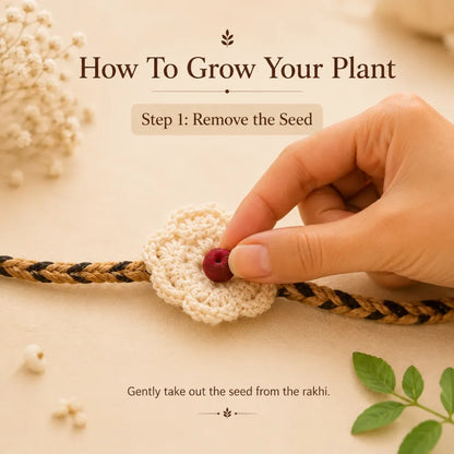 Eco-Friendly Plantable Rakhi | A Gift That Grows