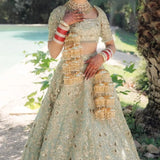 Bridal Kaleera with Pearl Tassels