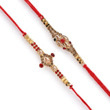 Men's Rakhi -Stone Work Set of 2