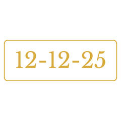 Date in Rectangle