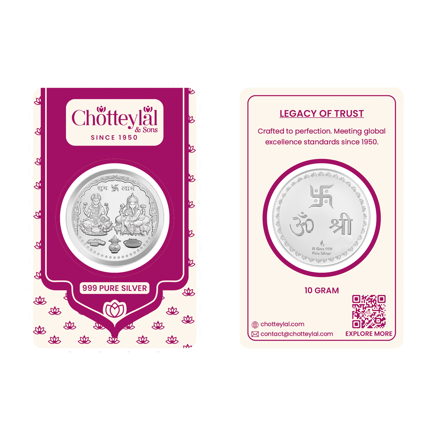 999 Laxmi Ganesh Coin