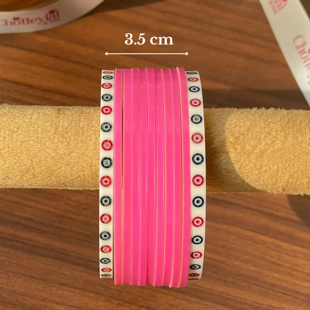 Pink Semi Pearl Chooda – Chotteylal & Sons