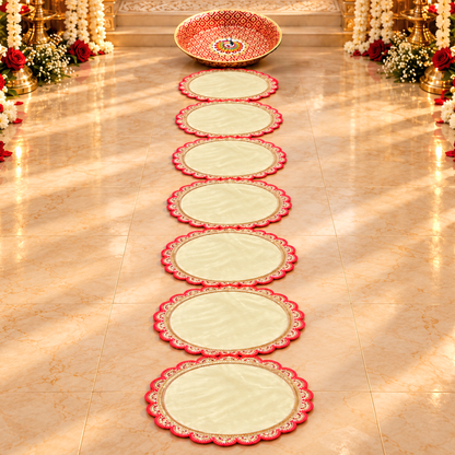 7 Feet Griha Pravesh Footstep Thaapa Kit