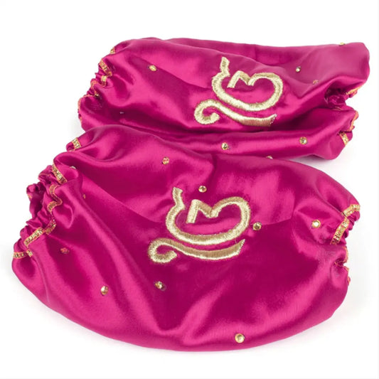 Elegant Satin Ik Onkar Pink Chooda Cover | Chotteylal and Sons