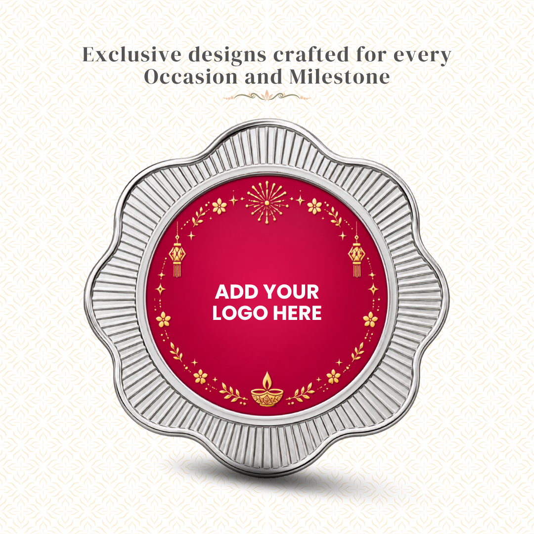 Petals of Prosperity — 5g Silver Coin, Add Your Company Logo