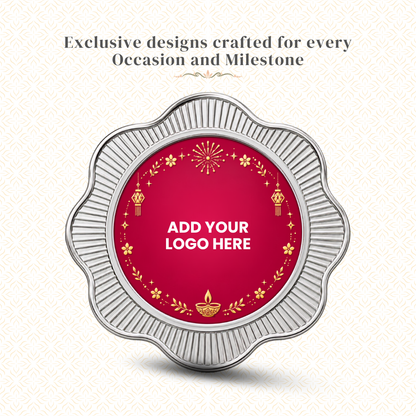 Petals of Prosperity — 5g Silver Coin, Add Your Company Logo
