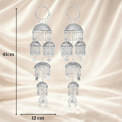 Peacock Motifs Layered Bridal Kalira