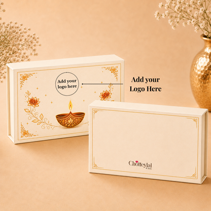 Auspicious Diya 30g Silver Coin Set - Add Logo/Message