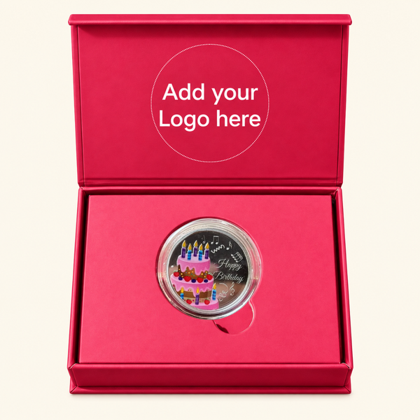Box or coin logo customisation preview