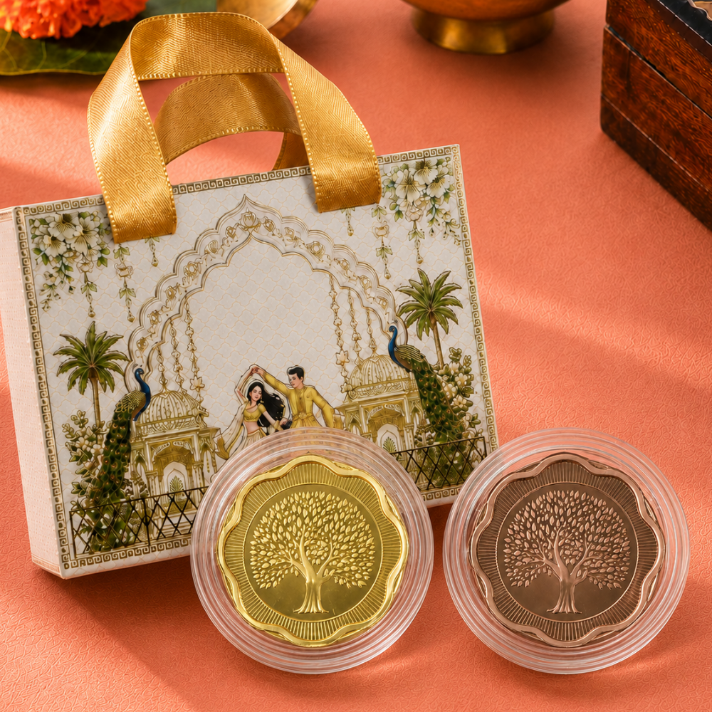 Banyan Tree Silver Coin Set of 2
