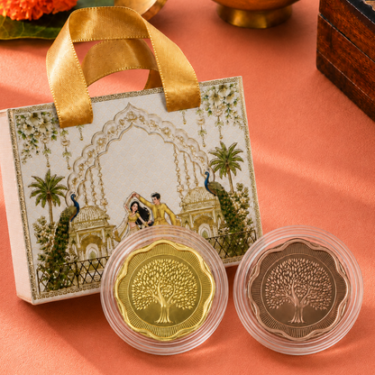 Banyan Tree Silver Coin Set of 2