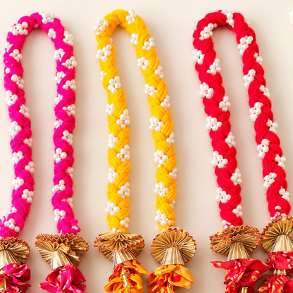 Colourful Braided Milni Mala
