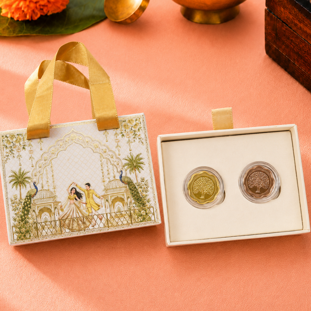 Banyan Tree Silver Coin Set of 2