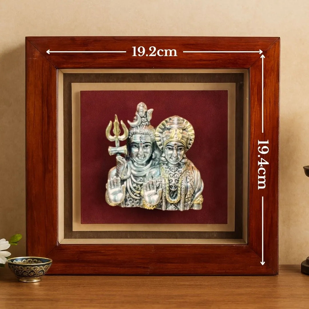 999 Shiv Parvati Ji Murti – A Divine Gift of Prosperity