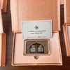 Rose Gold Elephant Design, Dollar Shape (15 Grams), 999 Purity Silver Coin - Customizable Packaging