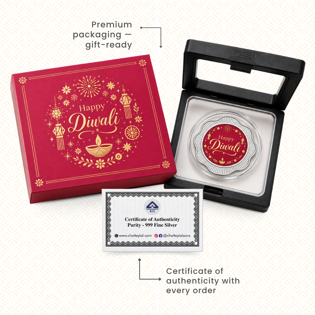 Petals of Prosperity — 5g Silver Coin, Add Your Company Logo