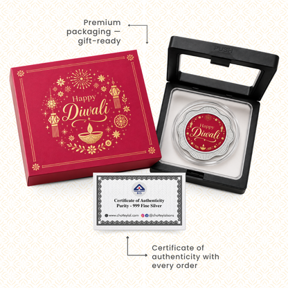 Petals of Prosperity — 5g Silver Coin, Add Your Company Logo