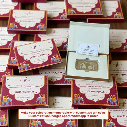 Two Elephant, Dollar Shape, 10 Grams, 999 Purity Silver Coin - Ready To Ship