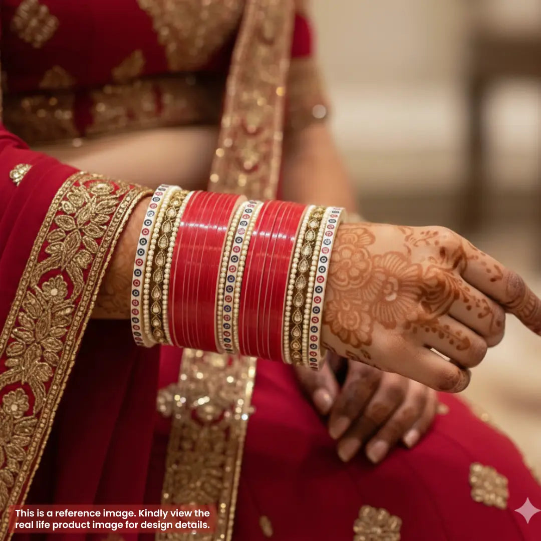 Pure Pearl Serenity Stone Red Chooda