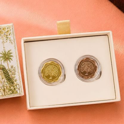 Banyan Tree Silver Coin Set of 2