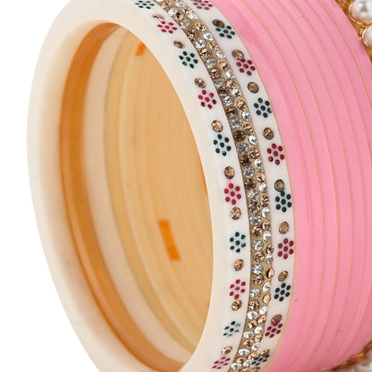 Chottey Lal & Sons | Bridal Chooda with Pearl Bangles