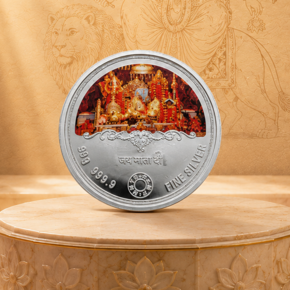 MMTC Mata Rani 50 g Silver Coin