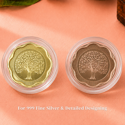 Banyan Tree Silver Coin Set of 2