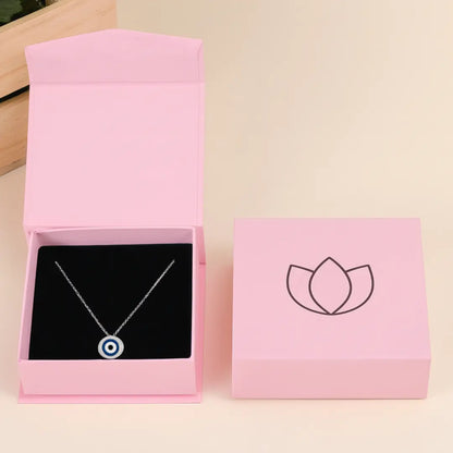 Contemporary Evil Eye Pendant