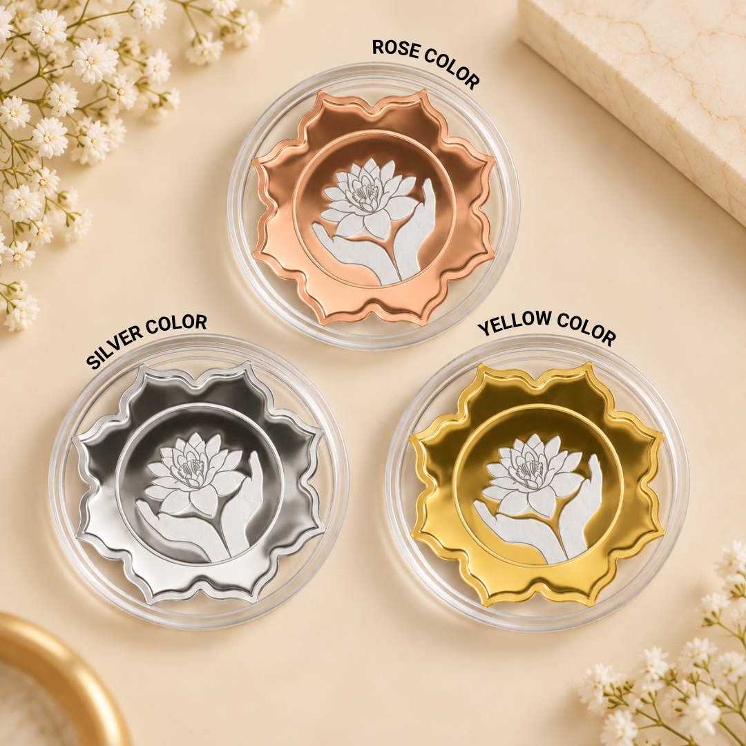 The Sacred Lotus – 50g 999 Silver Floral Coin