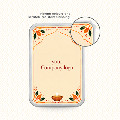 Festival Of Lights — 5g Silver Bar, Add Your Company Logo