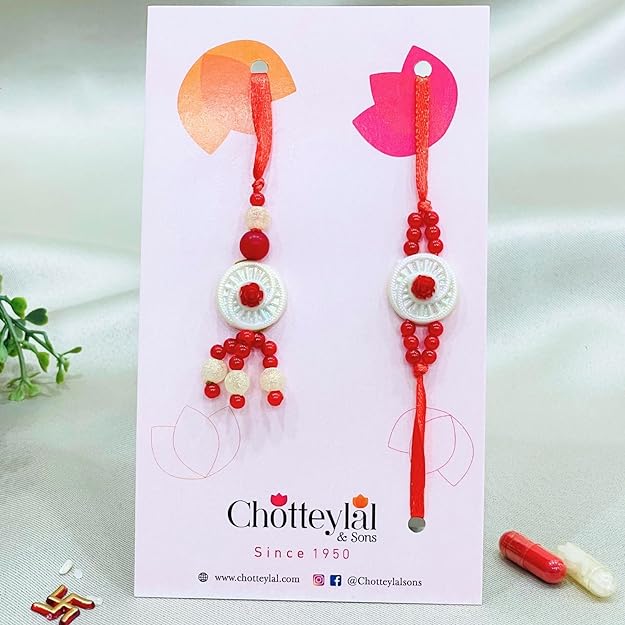 Pair Rakhi - Beautiful Attractive Design