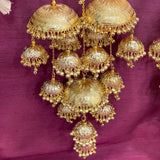 Parineeti Chopra Bollywood Inspired Golden Bridal Kaleera