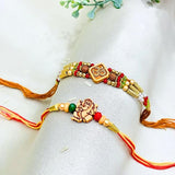 Men's Rakhi - Set of 2 Beautiful Thread Design