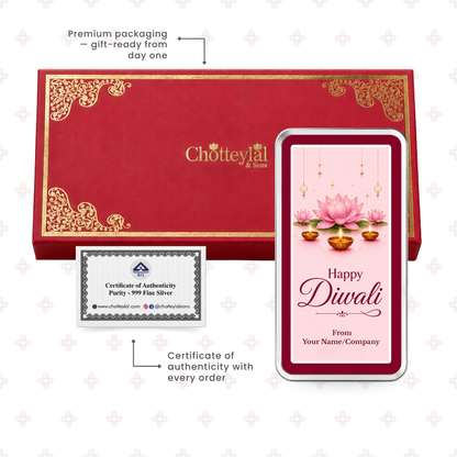 20g 999 Pure Silver Bar | Premium Diwali Corporate Gift