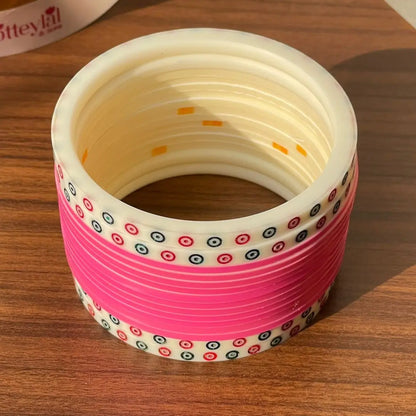 Pink Semi Pearl Chooda – Chotteylal & Sons