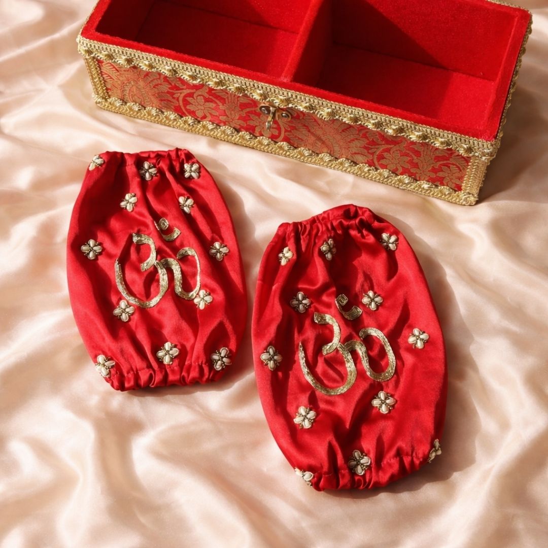 Premium Chooda Box & Cover Combo Set for Bridal Ceremonies