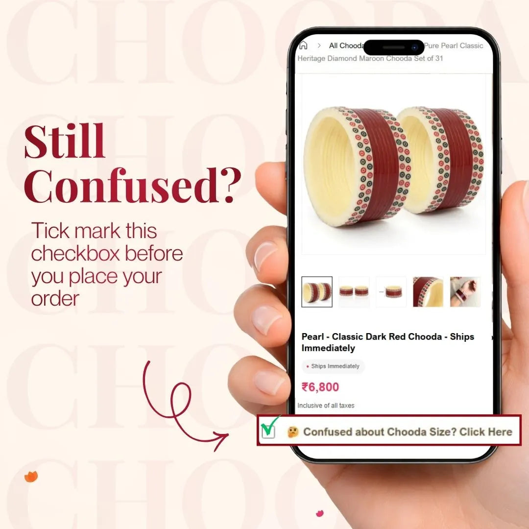 Chooda Sizer Set (Sizes 2.8–2.12) – Find Your Perfect Size