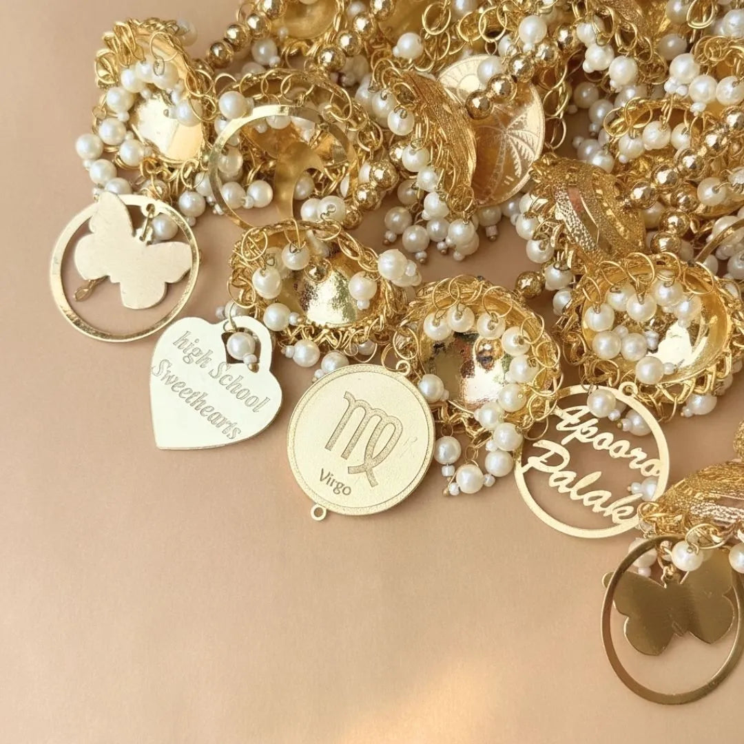 Traditional Golden Kaleera with Classic Bridal Charm