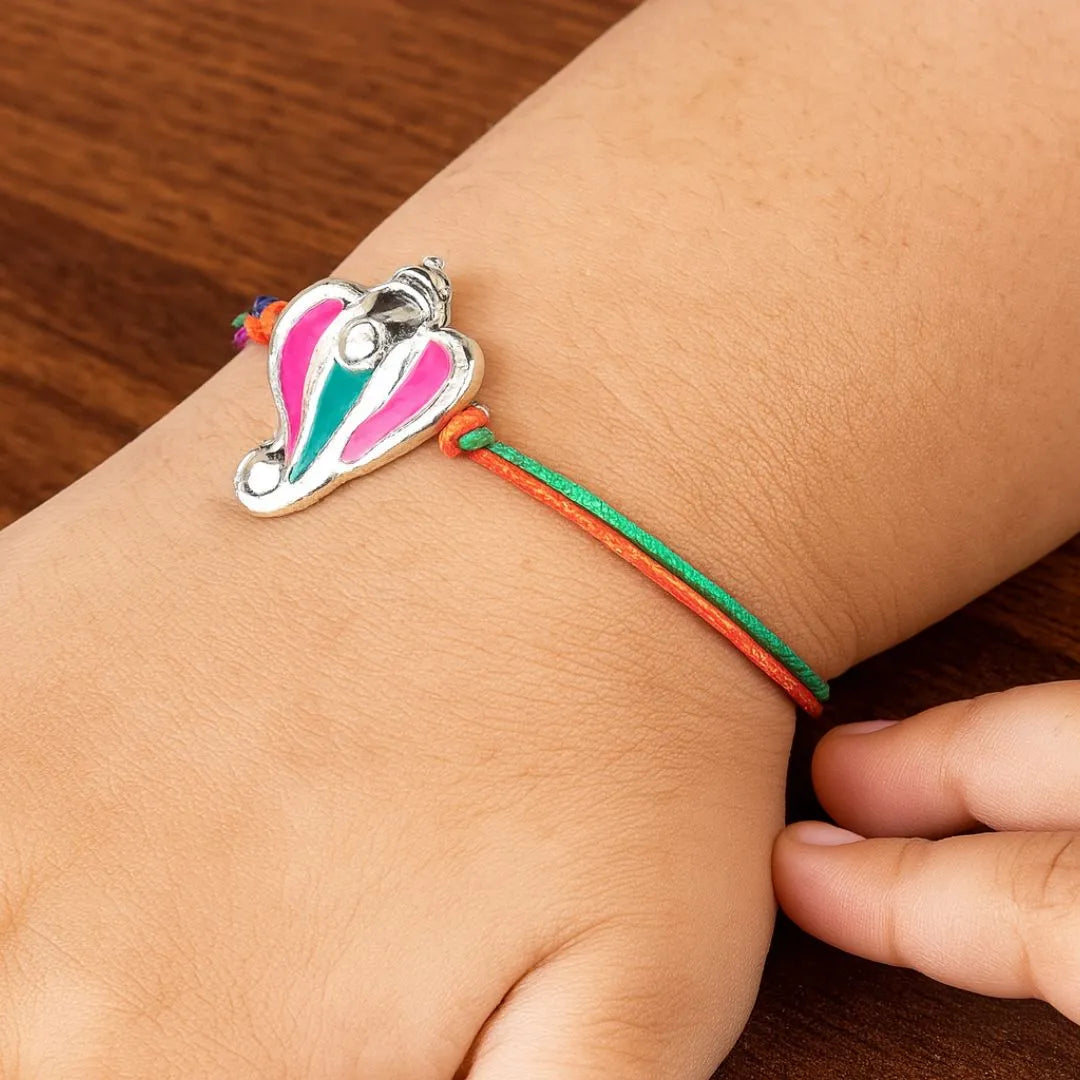 Divine Blessings Rakhi – Lord Ganesha Inspired 92.5 Silver Rakhi