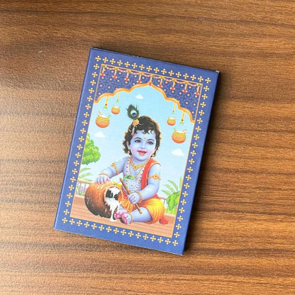 Little Krishna, Silver, UV Printed, 1 GM, 999 Purity Silver Coin