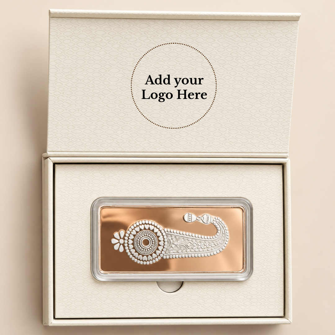 Premium Traditional Kalangi Design 999 Pure Silver Bar – 100g